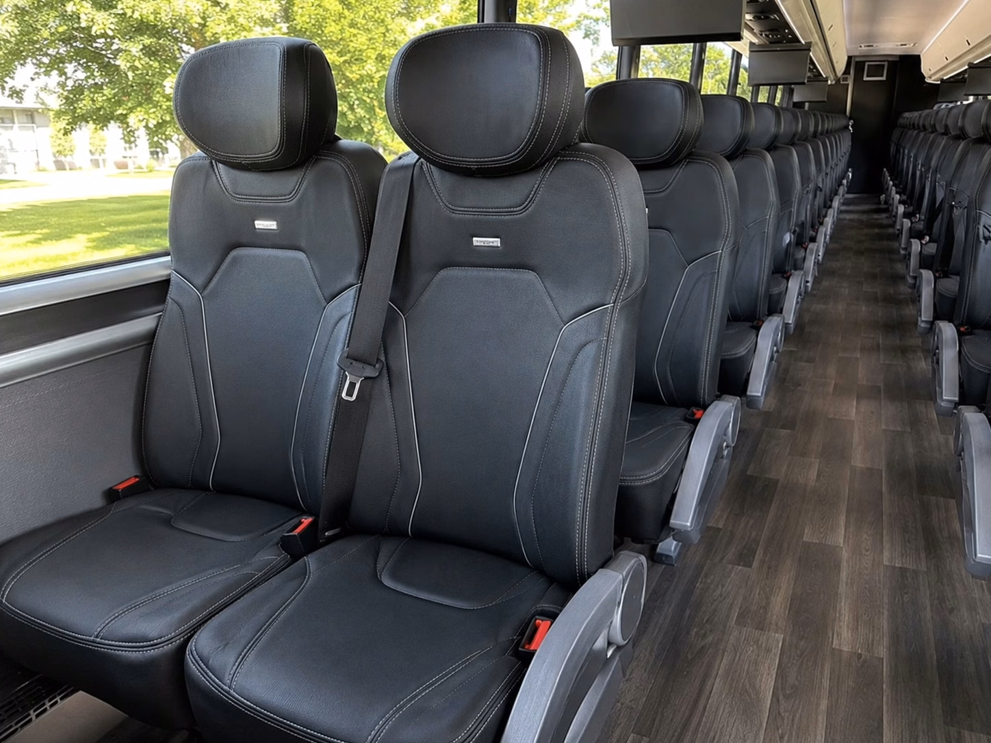 carlsbad charter bus interior