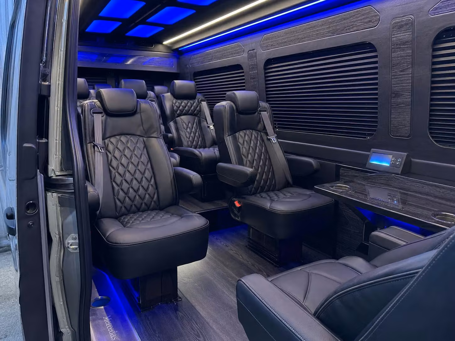 sprinter van transportation for groups and events across carlsbad